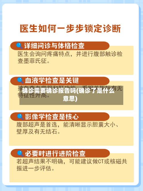 确诊需要确诊报告吗(确诊了是什么意思)-第2张图片