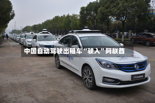 中国自动驾驶出租车“驶入”阿联酋-第2张图片