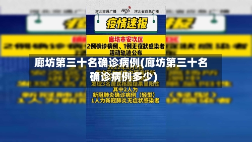 廊坊第三十名确诊病例(廊坊第三十名确诊病例多少)-第2张图片