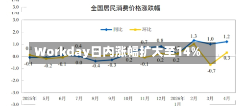 Workday日内涨幅扩大至14%-第2张图片