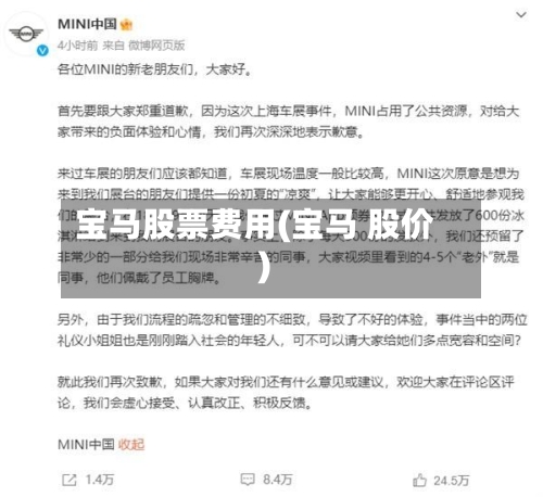 宝马股票费用(宝马 股价)-第3张图片