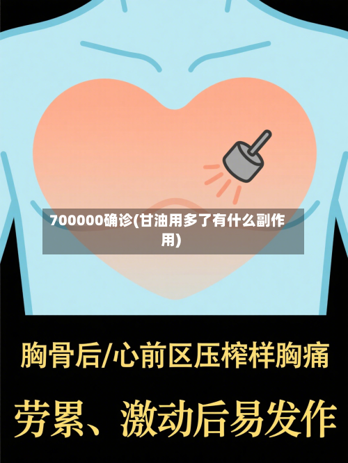 700000确诊(甘油用多了有什么副作用)