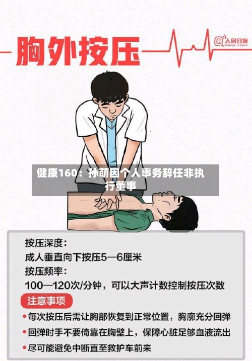 健康160：孙萌因个人事务辞任非执行董事-第1张图片