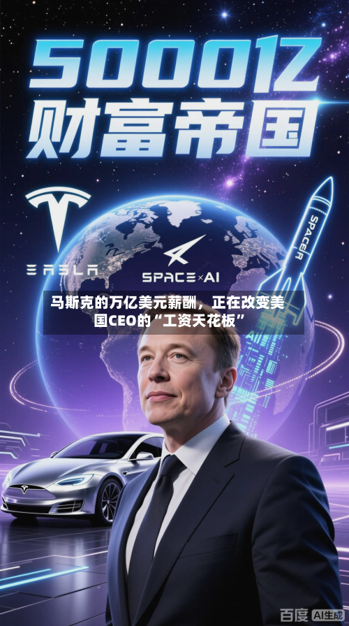 马斯克的万亿美元薪酬，正在改变美国CEO的“工资天花板	”-第3张图片
