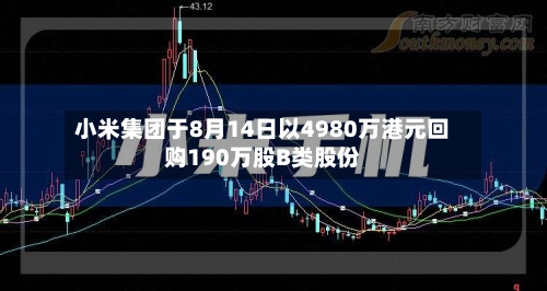 小米集团于8月14日以4980万港元回购190万股B类股份-第1张图片