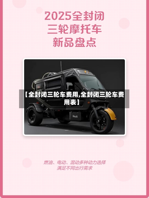 【全封闭三轮车费用,全封闭三轮车费用表】-第3张图片